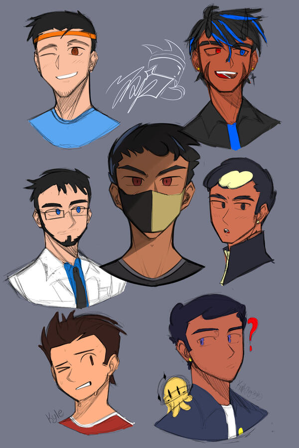 OCs who aren't drawn much OCs who aren't drawn much